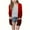 Burgundy, variant on Girls Long Sleeve Cardigan Sweaters Open Front Cable Knit Cardigans Kids Cute Outerwear Coat Yellow 5-6 Years