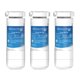 thumbnail image 1 of Reemplazo Waterdrop XWF para refrigerador GE® XWF, filtro de agua GE® XWF, WR17X30702, 3 filtros, 1 of 5