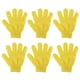 thumbnail image 2 of Guantes Exfoliantes de Cuerpo de Baño Sunnimix 6 Piezas Amarillo, 2 of 8