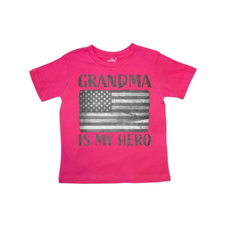 

Inktastic Grandma Is My Hero Gift Toddler Boy or Toddler Girl T-Shirt