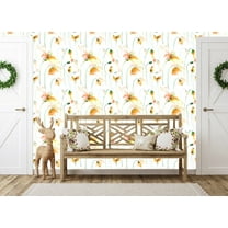 Barnoair Lilly 10'L x 24''W Peel and Stick wallpaper