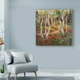 thumbnail image 3 of Trademark Fine Art 'Four Seasons Aspens I' Canvas Art by Nanette Oleson, 3 of 4
