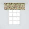 thumbnail image 2 of Ambesonne Owls Window Valance, Ornate Birds, 54" X 18", Multicolor, 2 of 3