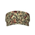 thumbnail image 3 of Balery Skulls1 Sport Wear Athletic Visor Sun Sports Visor Hat Visor Adjustable Cap for Women and Men (One Size), 3 of 8