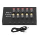 thumbnail image 1 of 10 Channel Audio Mixer with 3.5mm Jack 10 Input 2 Output Stereo Sound Amplifier Mixer DC5?12V, 1 of 5