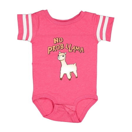 

Inktastic No Prob Llama Cute Llama Boys or Girls Baby Bodysuit
