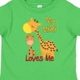 thumbnail image 4 of Inktastic My Mimi Loves Me Giraffe Boys or Girls Toddler T-Shirt, 4 of 5