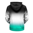 thumbnail image 3 of Men's Print Plush Warm Coat Fleece Sweater Casual Coat Pocket Sweater Autumn Winter Coat 3XL, 3 of 3
