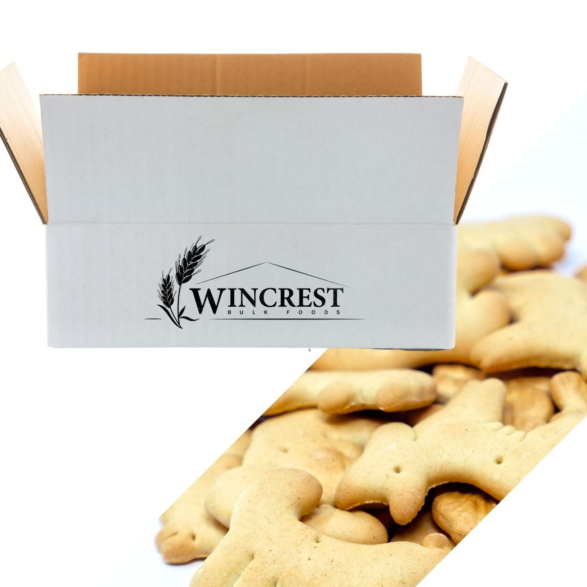 WinCrest Bulk Animal Crackers - 3 Lb Case