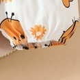 thumbnail image 6 of Gunia Baby Girl Spring Outfits Set Short Sleeve Floral Cartoon Prints Romper Bodysuit Shorts Sweet 3-6 Months, 6 of 7