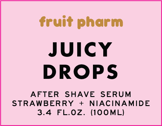 Fruit Pharm Juicy Drops After Shave Face and Body Serum for All Adult Skin Types
