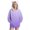 [Gr]Pink, variant on Chiccall Women's Cute Fleece Hoodies Kitty Ear Printed Loose Fit Casual Hood Drawstring Sweatshirt with Pocket Fall Lounge Graphic Clothes
