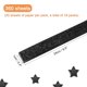 thumbnail image 2 of 360 Hojas de Papel de Origami con Brillo Estrellas Papeles Negros Papel Plegable, 0.4 x 9.5", 2 of 6