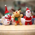 thumbnail image 3 of 3pcs Christmas Plush Toys Small, 3 of 3