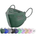 thumbnail image 3 of 20 piezas/30 piezas Ffp2 Kn95 máscara de protección máscara protectora de 4 capas máscara facial anticontaminación de alta calidad (hy), 3 of 5