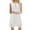 White, variant on Gspmoly Dresses for Women Plus Size, Women Sexy Solid Sleeveless Dress Summer Round Neck Loose Pullover Dresses Vacation Dresses for Women Deals