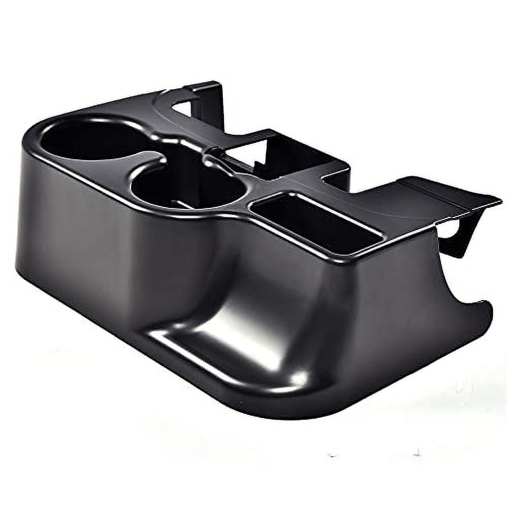 PIT66 Center Console Cup Holder, Fit for 2003-2012 Dodge Ram 1500 2500 3500 Matte Black