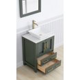 thumbnail image 5 of Vanity Art 24" Single Sink Freestanding Bathroom Vanity Set with Engineered Marble Top and Mirror, 5 of 9
