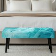 thumbnail image 5 of XYZCANDO Anti Scratch Bench Covers for Hotel Home, Polyester Spandex Fabric Anti Dust Long Bench Seat Slipcover with Stretch, 5 of 9