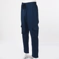 thumbnail image 4 of Mens Cargo Pants for Men – Spring and Autumn Loose Fit Straight Pants with Multiple Pockets and Tooling Pocketing, 4 of 7