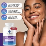 DR. EMIL NUTRITION Multi Collagen Plus Biotin, 180 Count, 60 Servings