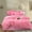 Red, variant on MorroMorn Fluffy Comforter Duvet Cover Set, 5 Pcs Bedding Sets Faux Fur Plush Velvet Shaggy Ultra Soft Luxury for King Cal King Size Black