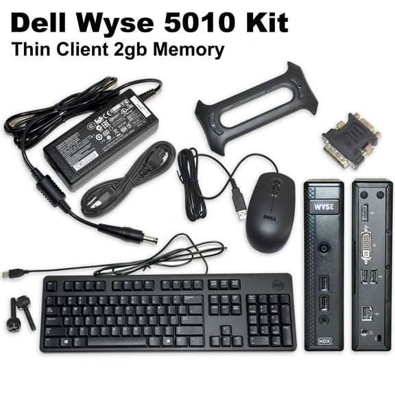 Dell Wyse 5010 Dual‑Core AMD G‑T48E 1.4GHz, 2 GB RAM & 2GB Flash ThinOS