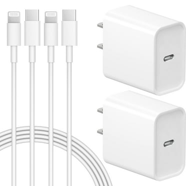 Jucdeke iPhone 14 13 12 11 Super Fast Charger-High Speed iPhone Charger-2-Pack 20W PD USB C 6FT Wall Charger Compatible with iPhone 14/13/13Pro/12/12 Pro/11/11Pro/XS/Max/XR/X/8/8 Plus