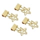 thumbnail image 4 of Clips de papel Jadeshay 100 Uds Metal Dorado, 4 of 8