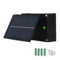 thumbnail image 1 of Outdoor Solar Wall Light ABS Waterproof IP65 6W Adjustable LED Wall Light with Battery for Courtyard, 1 of 8