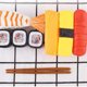 thumbnail image 4 of Rotary Sushi Toy Kid Food Train Set Diy Sushi Making Family Party, 4 of 5