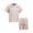 Brown, variant on Clothes Boys’ 2-Piece Rayon-Linen Cabana Short Outfit Set – Includes Short Sleeve Button-Down Shirt & Shorts, Comfortable Summer Clothing for Baby, Toddler & Big Boys Sizes (12M-14)