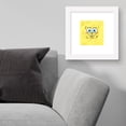 thumbnail image 5 of Gallery Pops Nickelodeon SpongeBob SquarePants - Happy Face Wall Art, White Framed Version, 12" x 12", 5 of 5