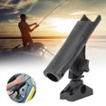 thumbnail image 4 of Base para caña de pescar soporte universal para caña de pescar duradero negro 550 g plástico para barco kayak uso al aire libre mar/pesca fresca amante de la pesca ANGGREK Otros, 4 of 8