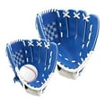 thumbnail image 4 of VONKY Baseball Catcher Gloves Mitts Batting Sports Pitcher Baseball Gloves Infield Blue, 4 of 6