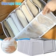 thumbnail image 1 of Fiudx Caja de Almacenamiento de Malla, Organizador de Armario Plegable, Divisores de Nailon, Material Duradero y de Calidad, Diseño Compacto, Ideal para Guardar En Armarios y Cajones, Fácil de Limpia, 1 of 2