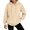 Khaki, variant on Womens Solid Trendy Hoodies Fall Casual Long Sleeve Hooded Sweatshirts Loose Comfy Trendy Pullover Tops with Pockets