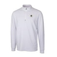thumbnail image 2 of Men's Cutter & Buck  White Notre Dame Fighting Irish Alumni Logo Traverse Stretch Quarter-Zip Pullover Top, 2 of 3