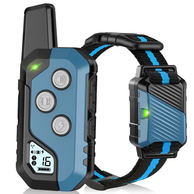 Collar de adiestramiento para perros PIOUNS Shock IP67, control remoto impermeable