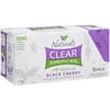 Clear American Black Cherry Sparkling Water, 8ct