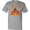 AC-Heather Grey, variant on Happy Thanksgiving Cute Turkey in Pilgrim Hat T-Shirt