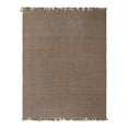 thumbnail image 3 of Unique Loom Chunky Jute Collection Area Rug (8' x 10' Rectangle Gray), 3 of 7