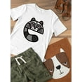 thumbnail image 3 of Raccoon C T-Shirt Toddler -Image by Shutterstock,  2 Toddler, 3 of 4