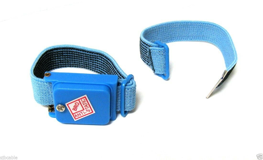 Câble bracelet antistatique - Bleu 546333 