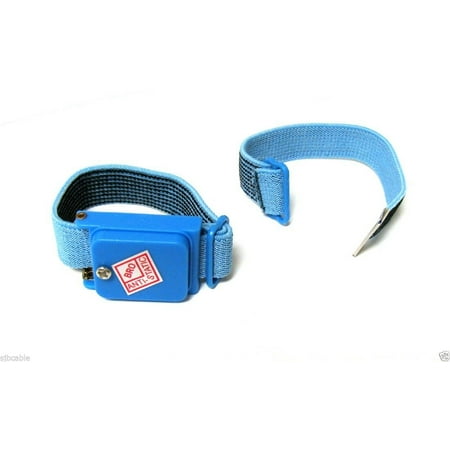 CableVantage NEW BLUE Anti Static Antistatic Wristband Strap Band Cordless US SELLER
