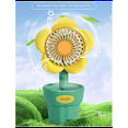 thumbnail image 3 of Portable USB Fan Charging Fan Handheld Mini Fan Portable Handheld Fan Cute Style for Birthday Gifts Pink, 3 of 9