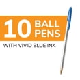 thumbnail image 2 of Bolígrafo BIC Cristal Xtra Smooth azul medio, 10 unidades, 2 of 6