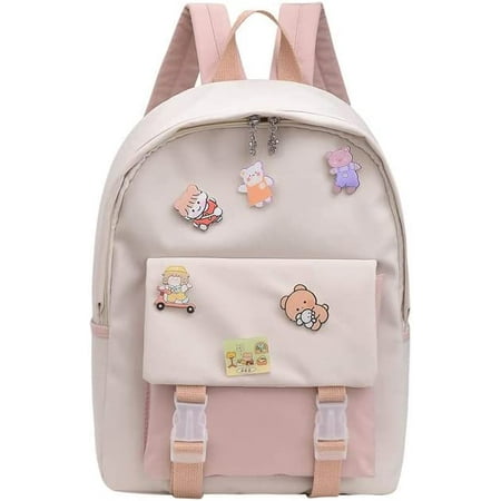 Kawaii Backpack Aesthetic School Supplies Japanese Laptop with Cute ...