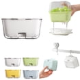 thumbnail image 2 of WHEANG Kitchen Colanders Bowl Set Double Layer Plastic Fruits Vegetable Washing Basket 2 In 1 Food Fruit Strainers Large Plastic Double Layered Strainer Basket For Cleaning Washing Mixing, 2 of 9