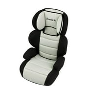 Dream On Me Deluxe High Back Booster Car Seat, Black/Ivory